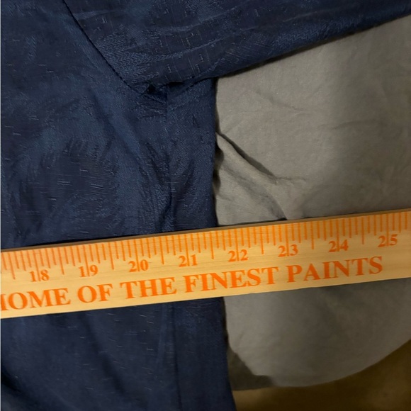 Blue Jamaica Jaxx Men’s Casual Button Down Shortsleeve Shirt Collared XL100%SILK - Picture 9 of 13